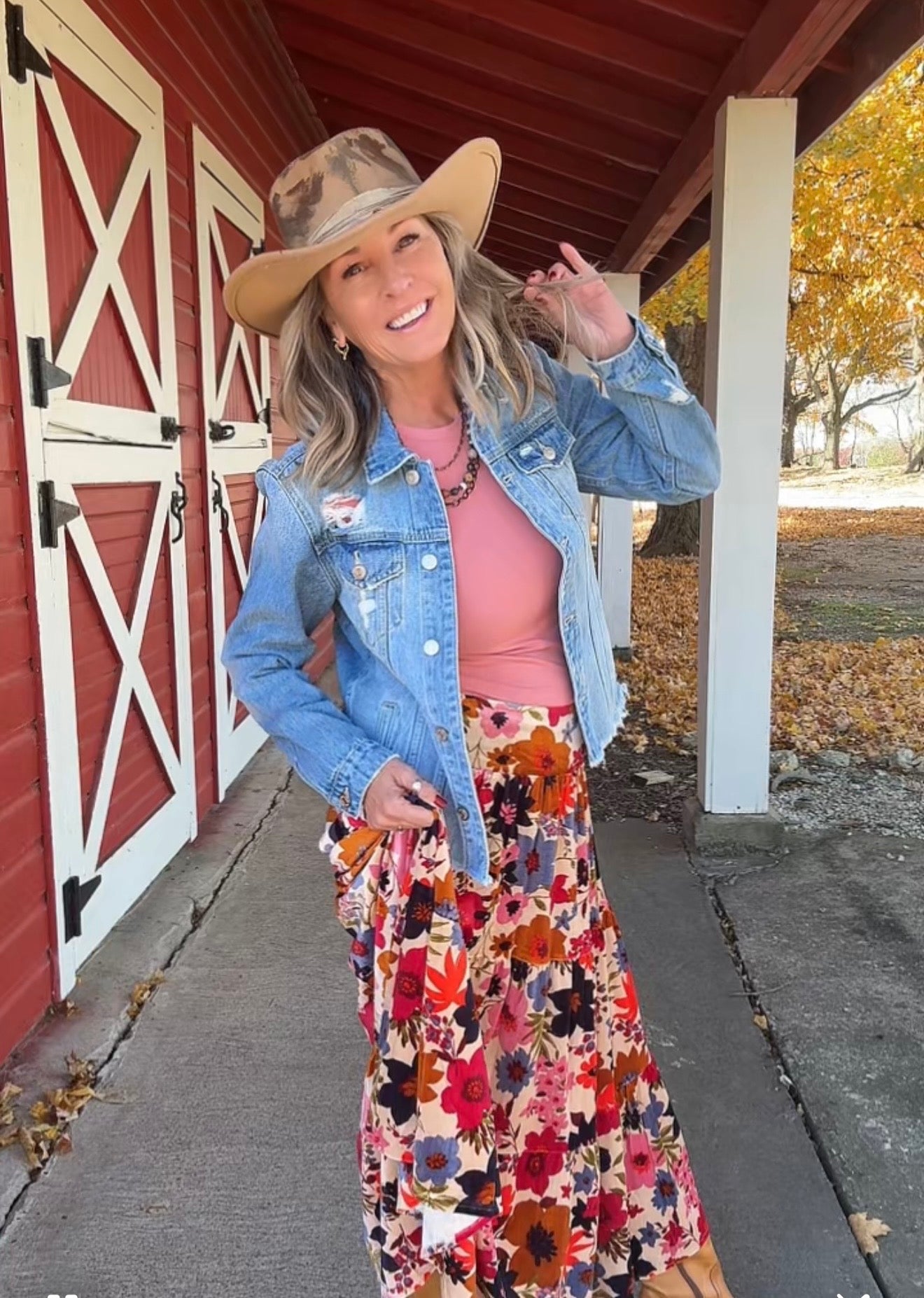 Pickin' Wildflowers Skirt