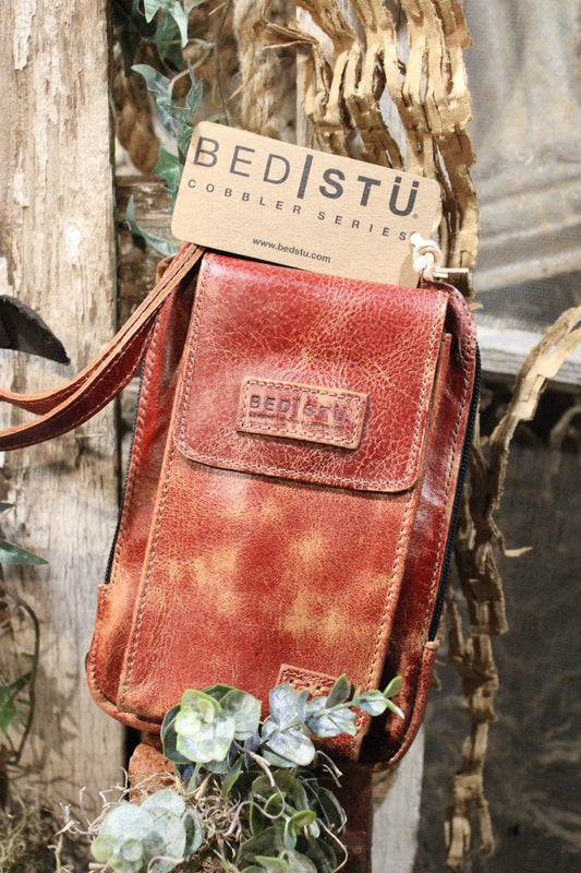 Bed|Stu Alelike Cherry Laquer Lux Handbag