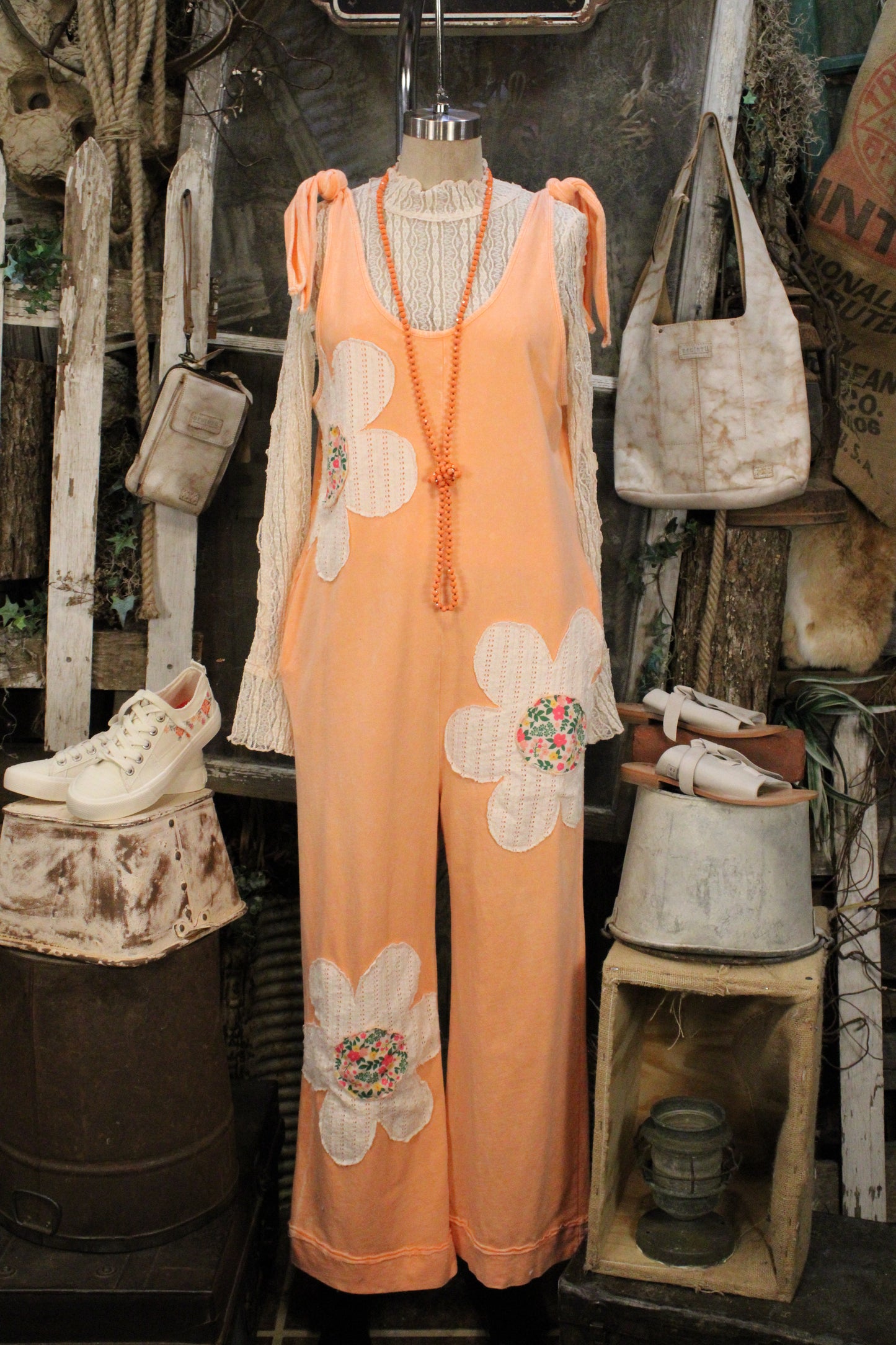 Peach Blossom Jumpsuit