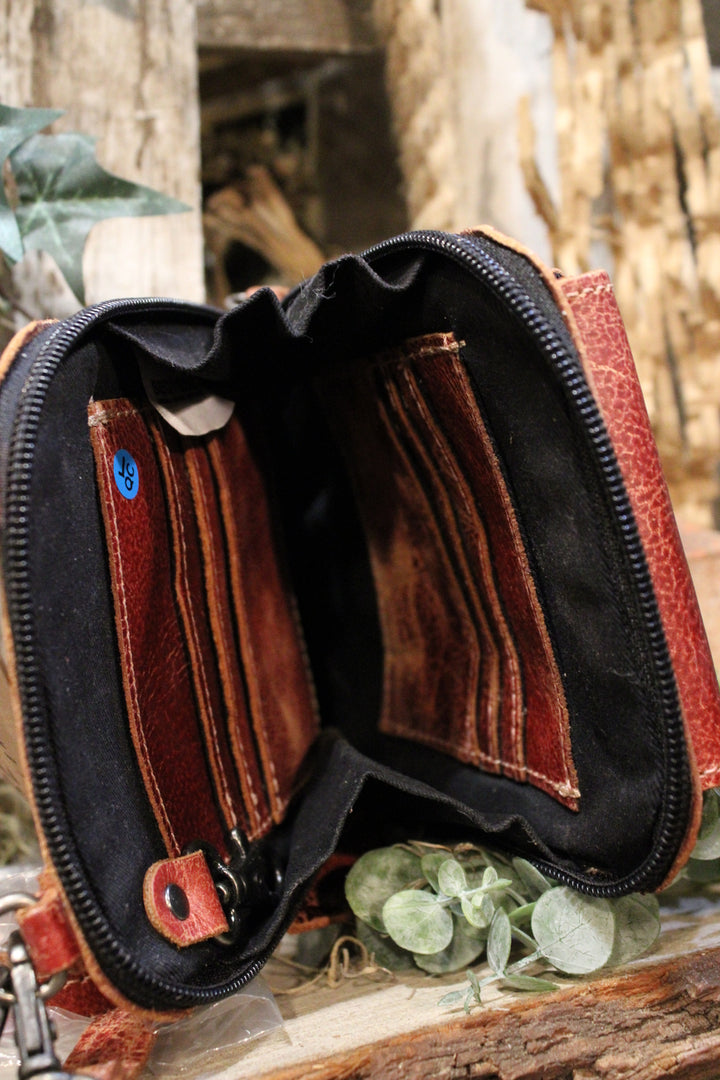 Bed|Stu Alelike Cherry Laquer Lux Handbag
