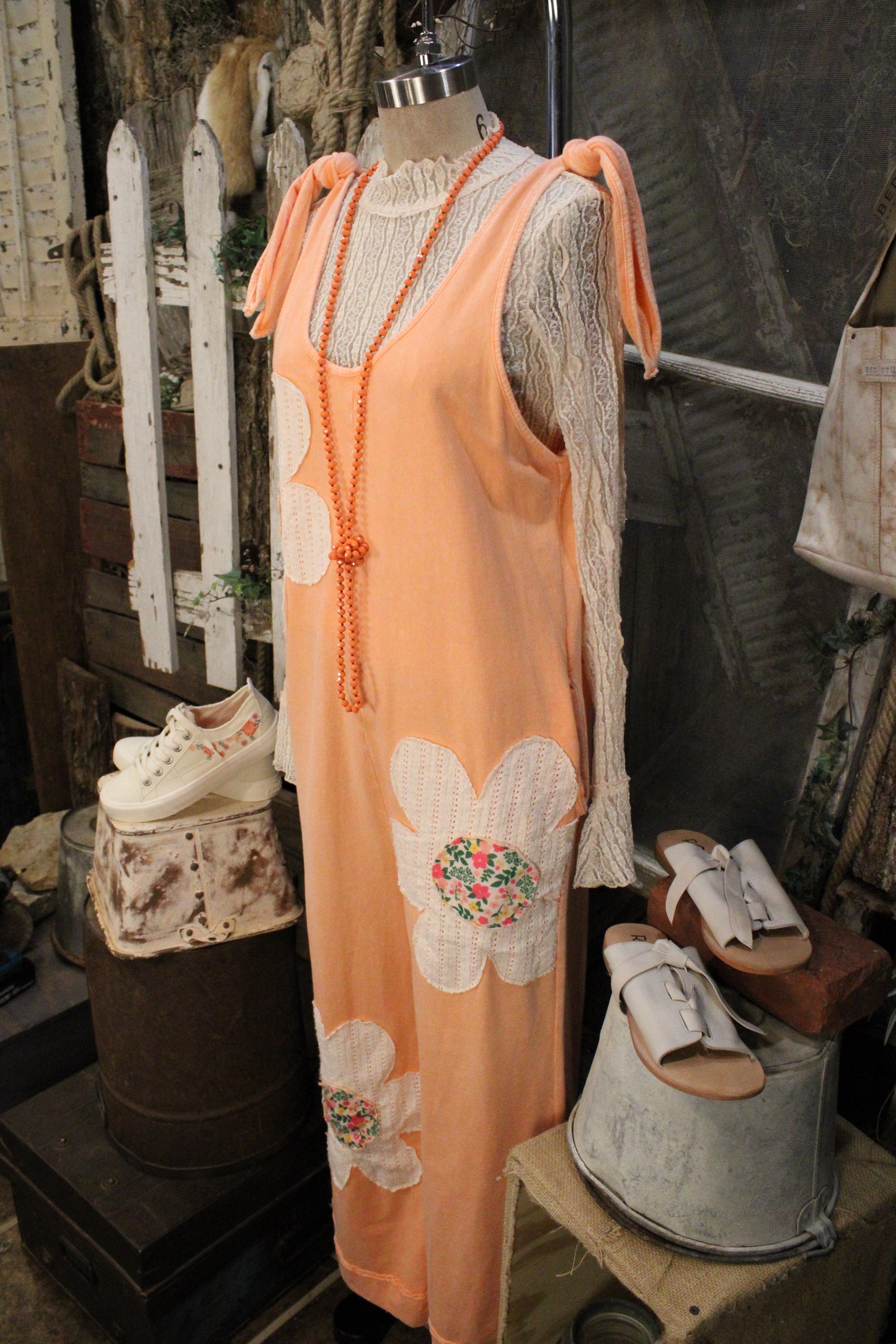 Peach Blossom Jumpsuit