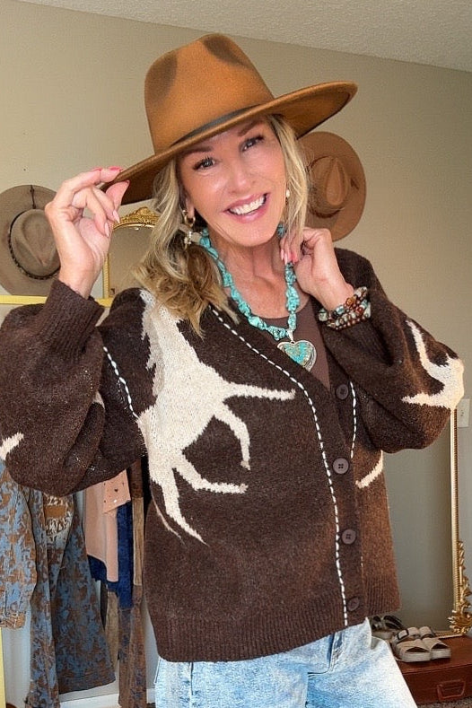 Chestnut Stallion Cardigan