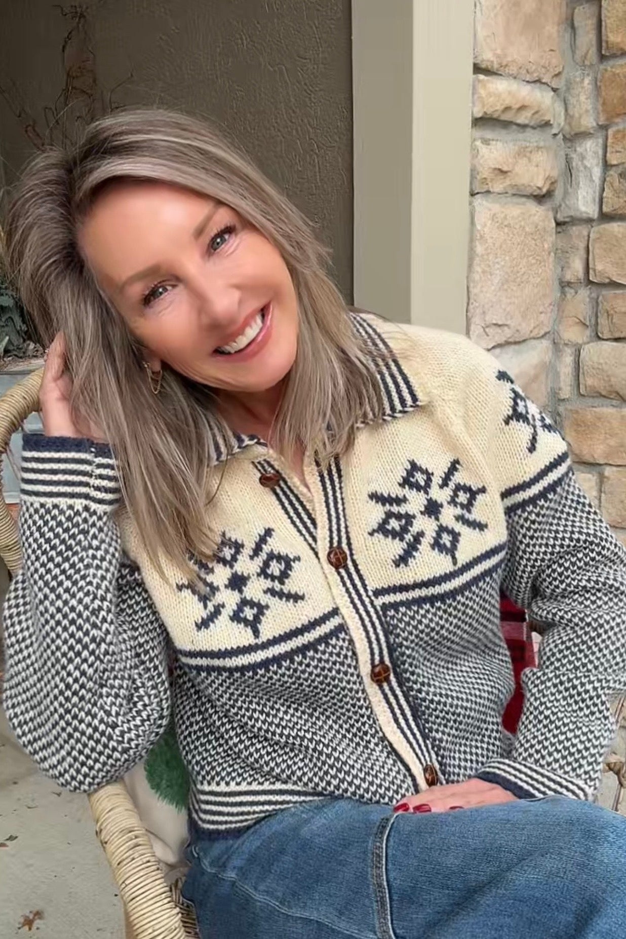 Nordic Knit Cardigan