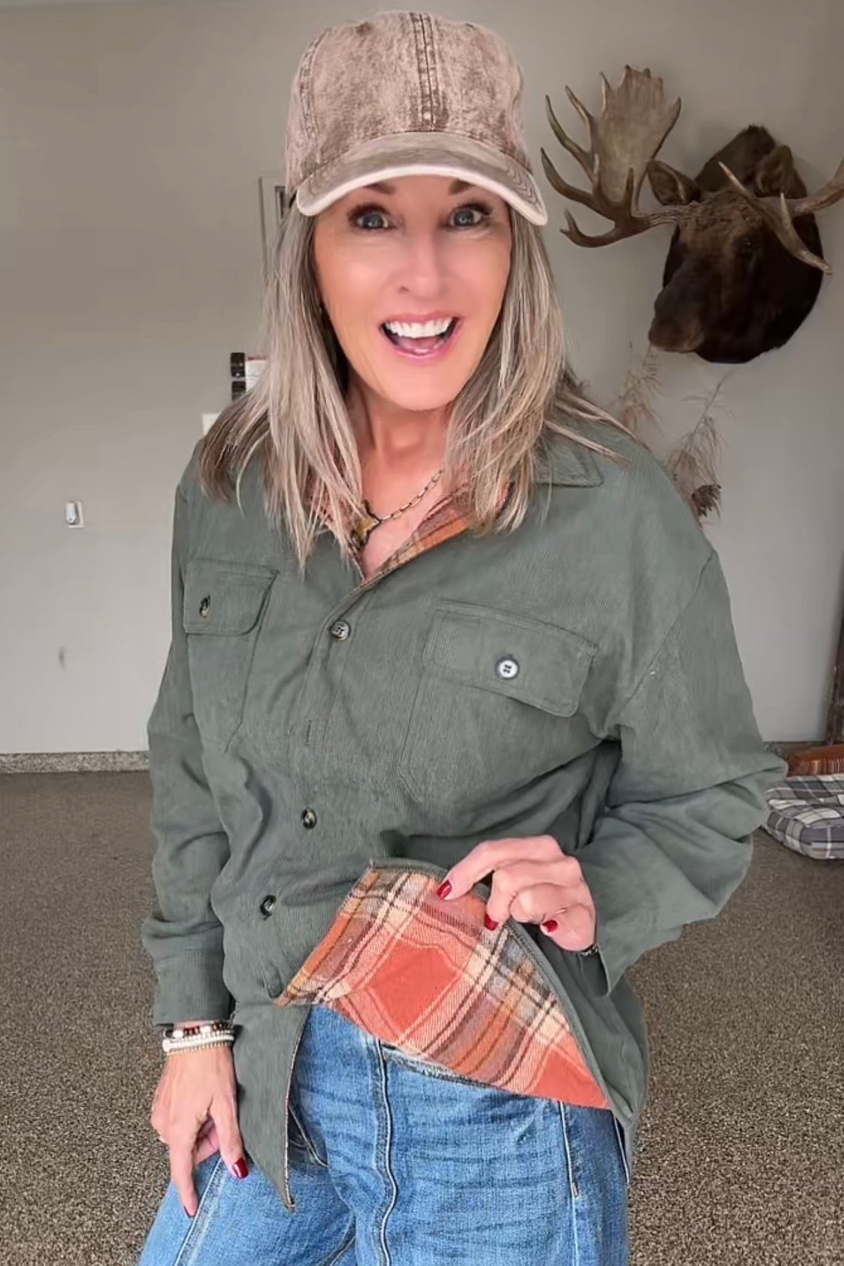 Reversible Rebel Corduroy Shacket