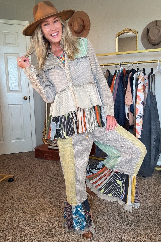 Juniper Sand Blouse