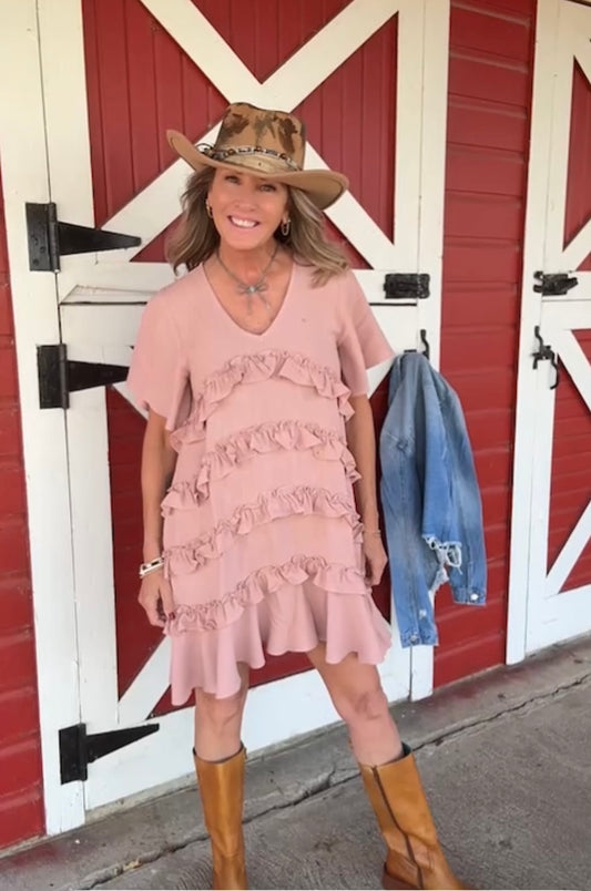 All About Those Ruffles Dress