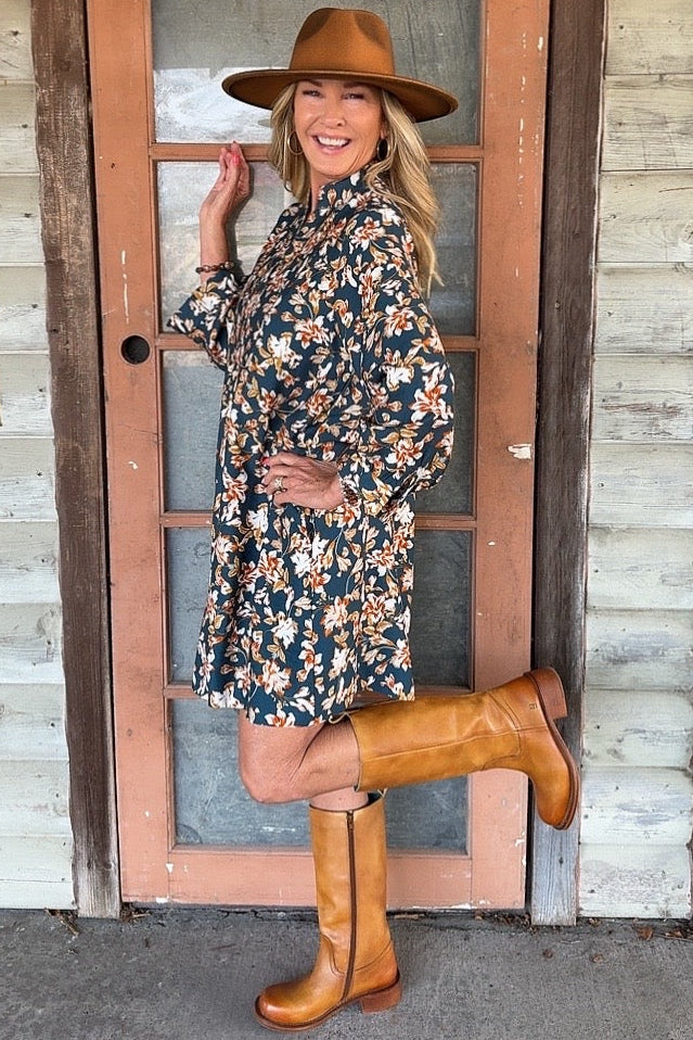 Autumn Blossom Dress