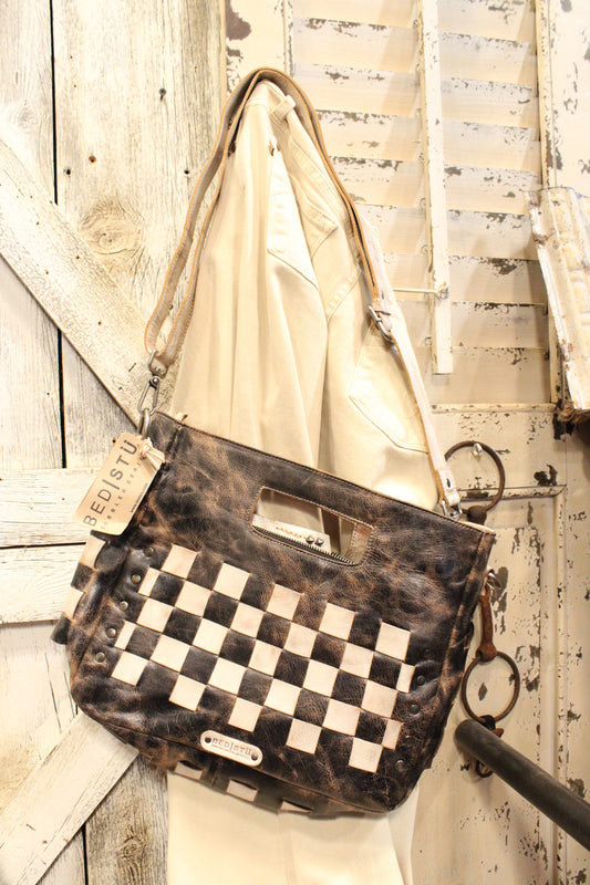 Bed|stu Orchid Black Lux Nectar Lux Handbag