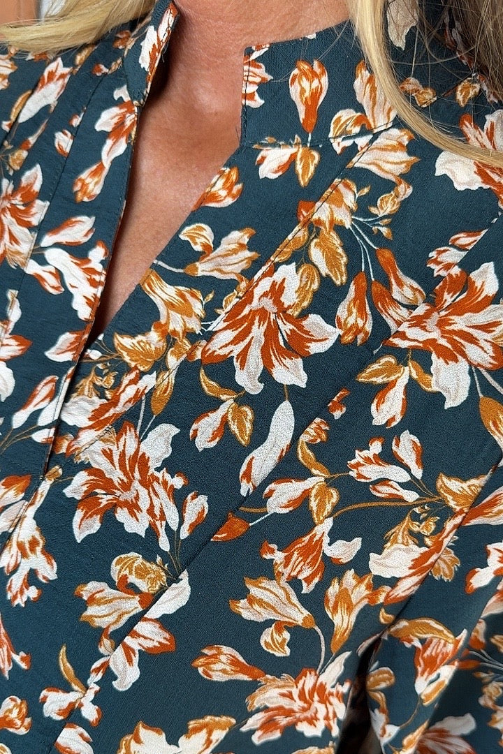 Autumn Blossom Dress