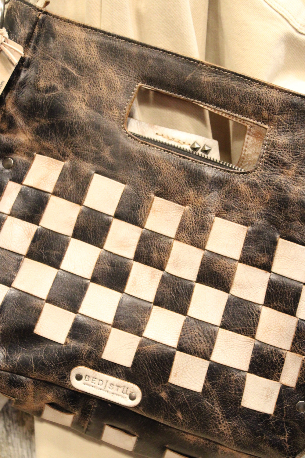 Bed|stu Orchid Black Lux Nectar Lux Handbag
