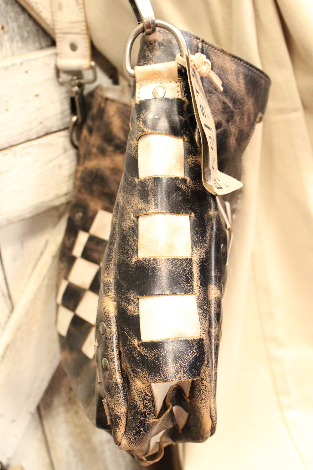 Bed|stu Orchid Black Lux Nectar Lux Handbag