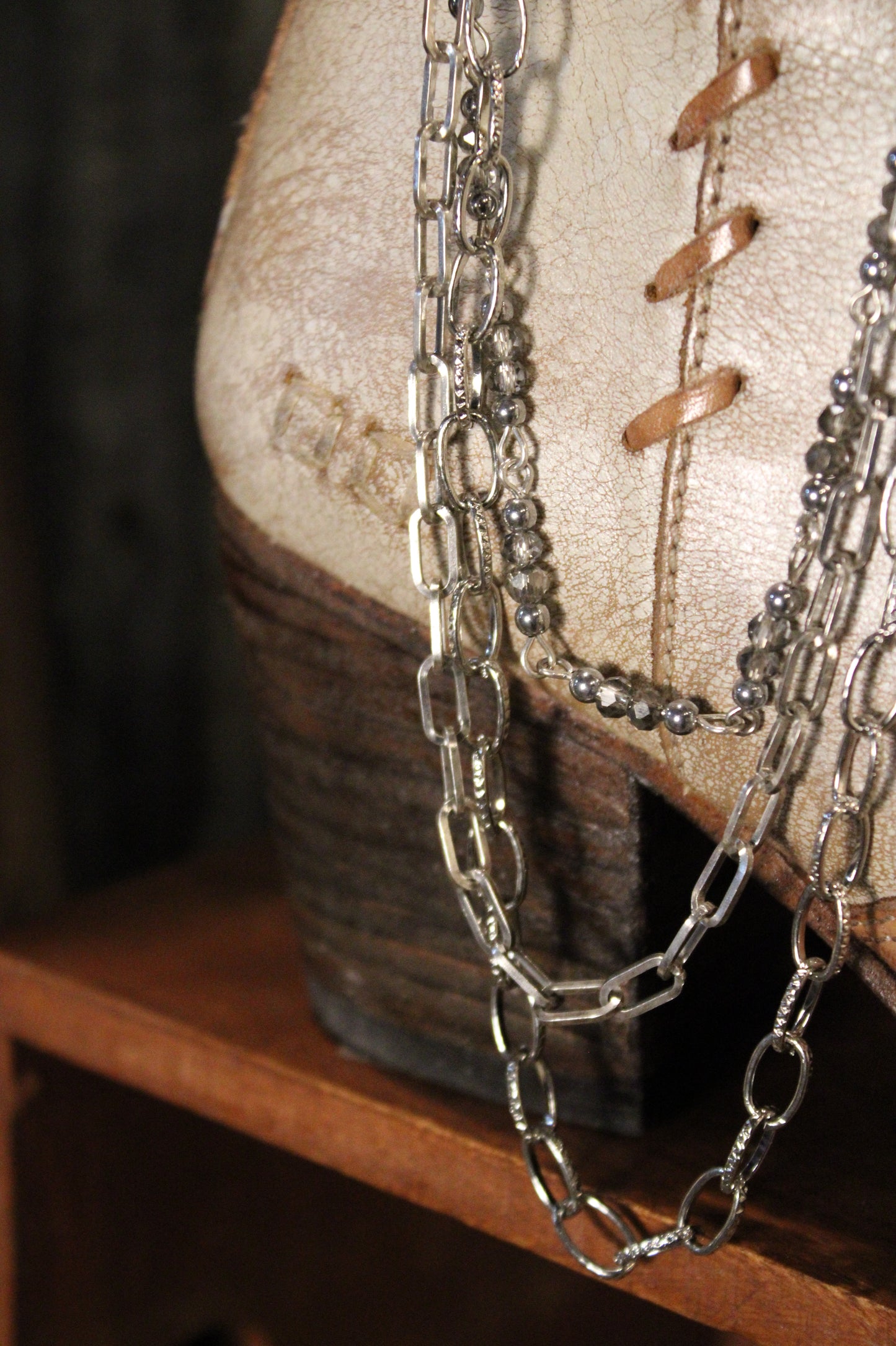 Silver Cybil Necklace