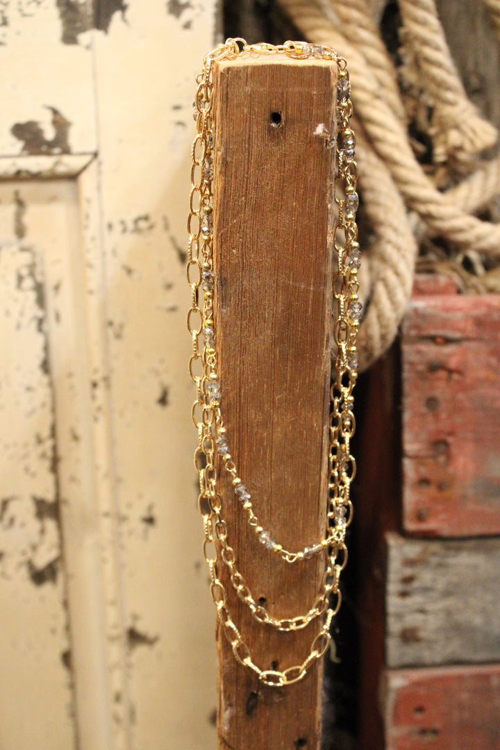 Gold Cybil Necklace