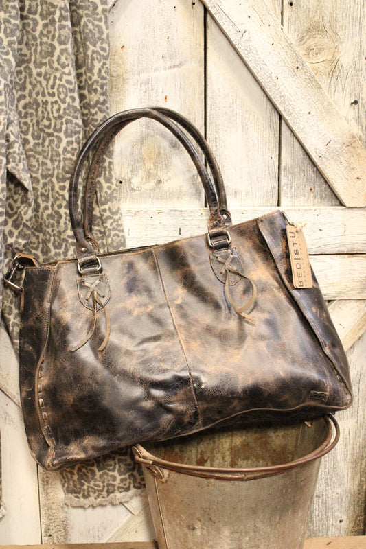 Bed|Stu Rockaway Black Lux Handbag