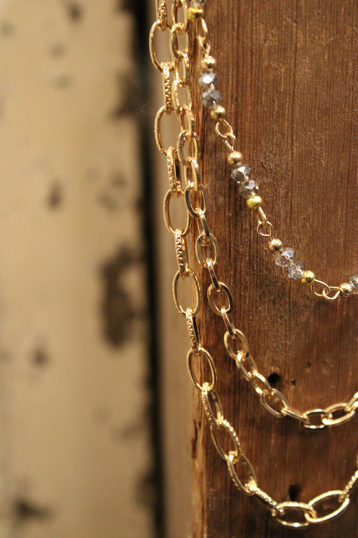 Gold Cybil Necklace