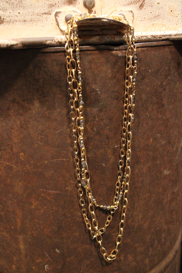 Gold Cybil Necklace