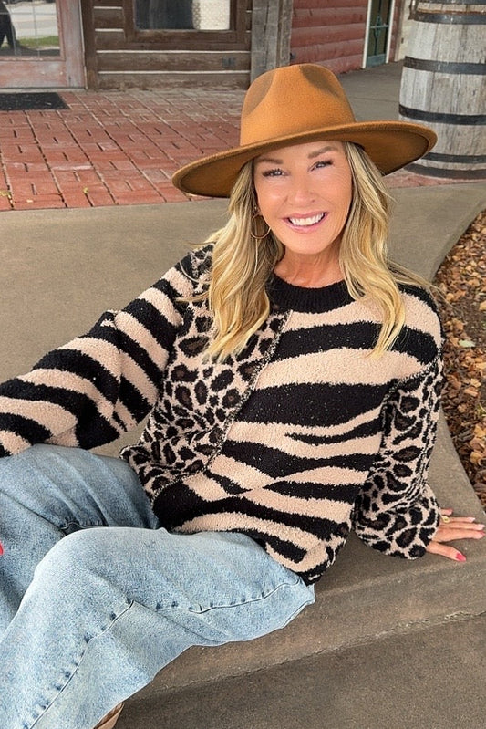Cheetah Canyon Sweater