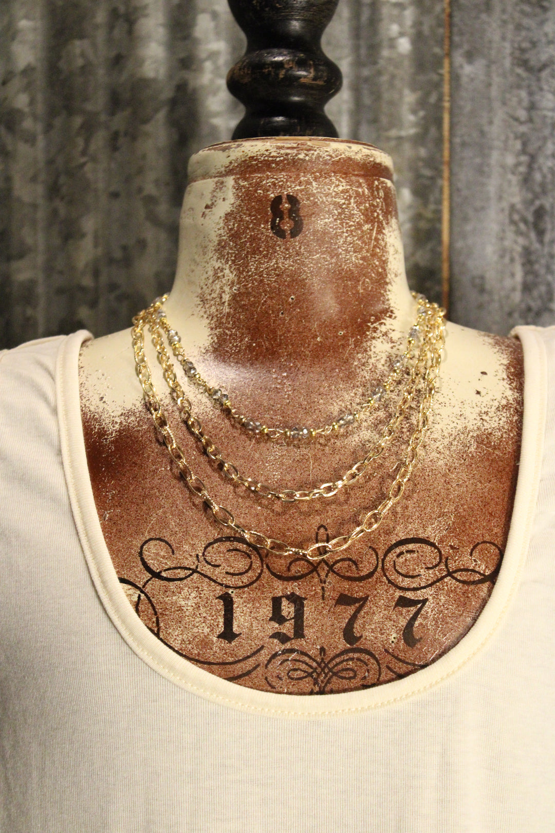 Gold Cybil Necklace