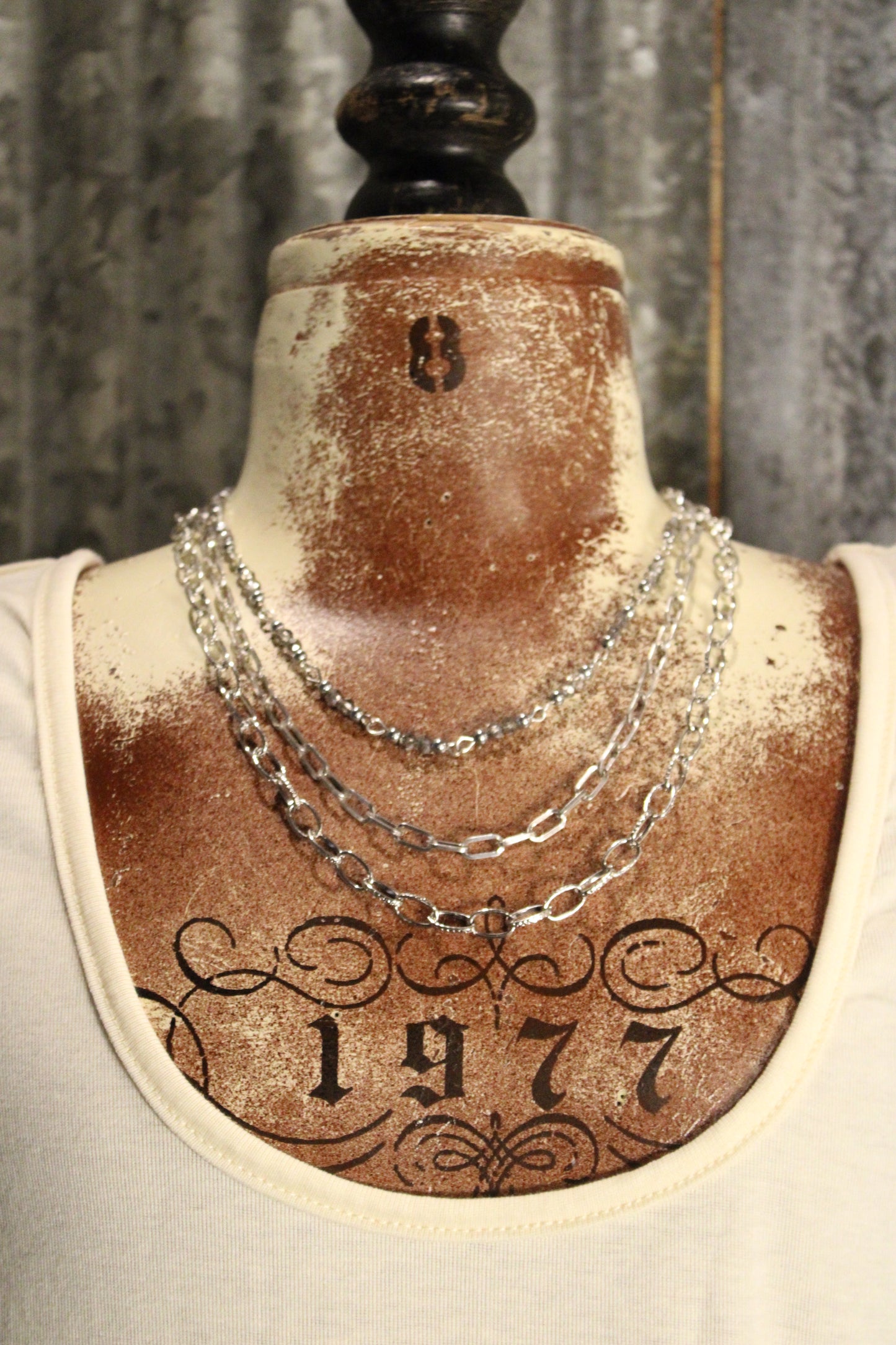 Silver Cybil Necklace