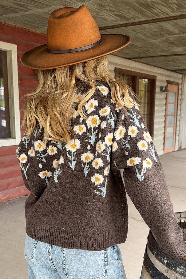Daisy Daydream Knit Sweater