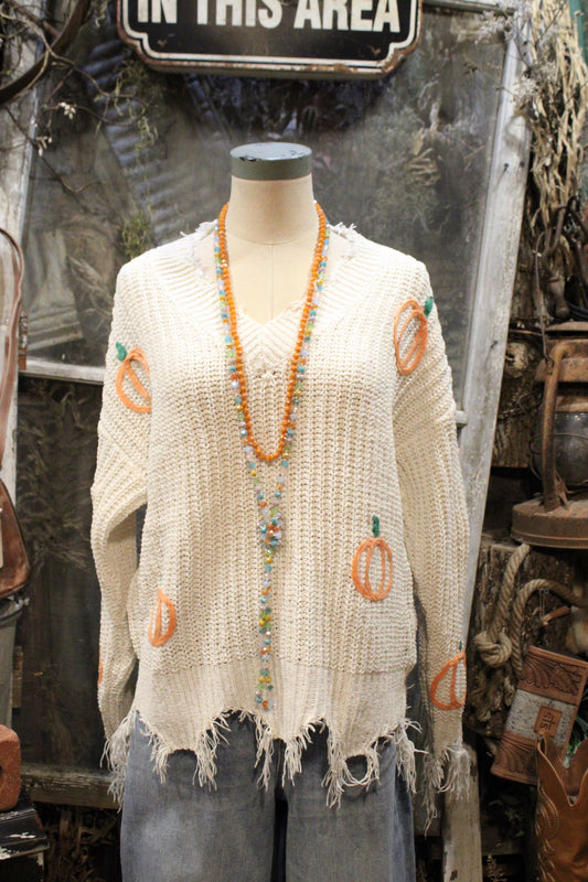 All Things Pumpkin Sweater