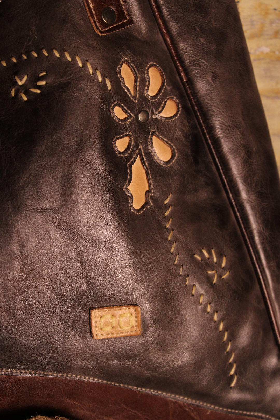 Bed|Stu Larue LTC Java Rustic Handbag
