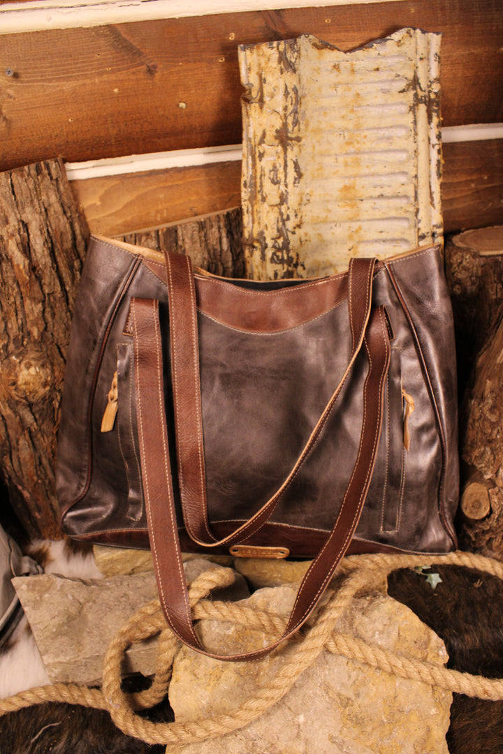 Bed|Stu Larue LTC Java Rustic Handbag
