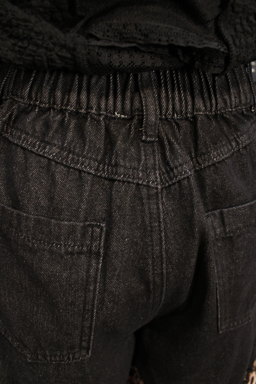 High Noon Leopard Lace Jeans