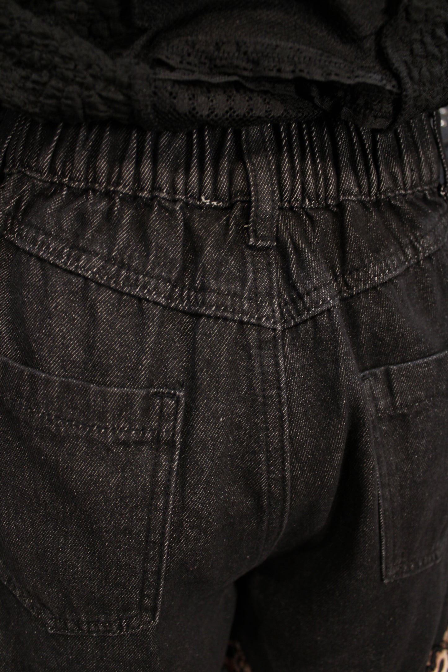 High Noon Leopard Lace Jeans