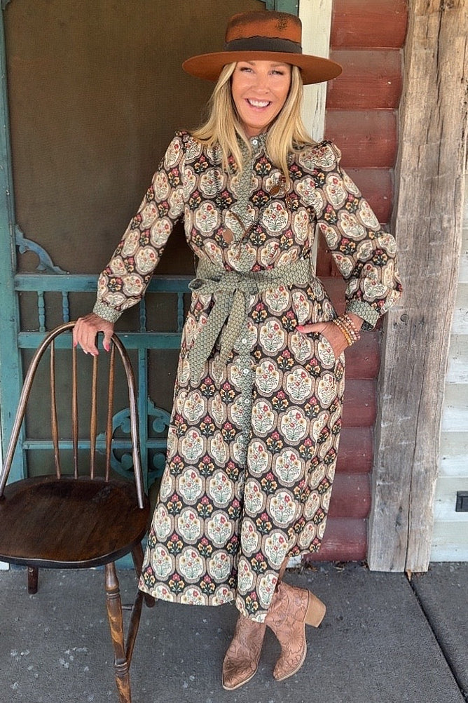 The Rosalie Cotton Maxi Dress