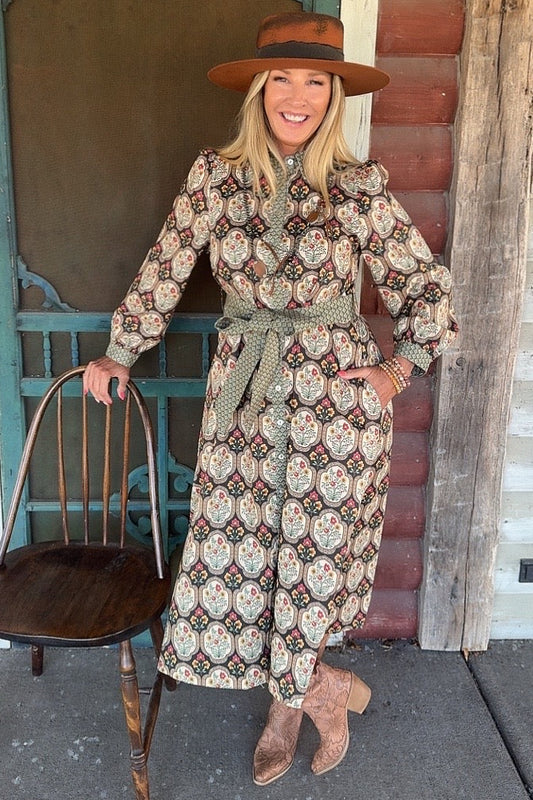The Rosalie Cotton Maxi Dress