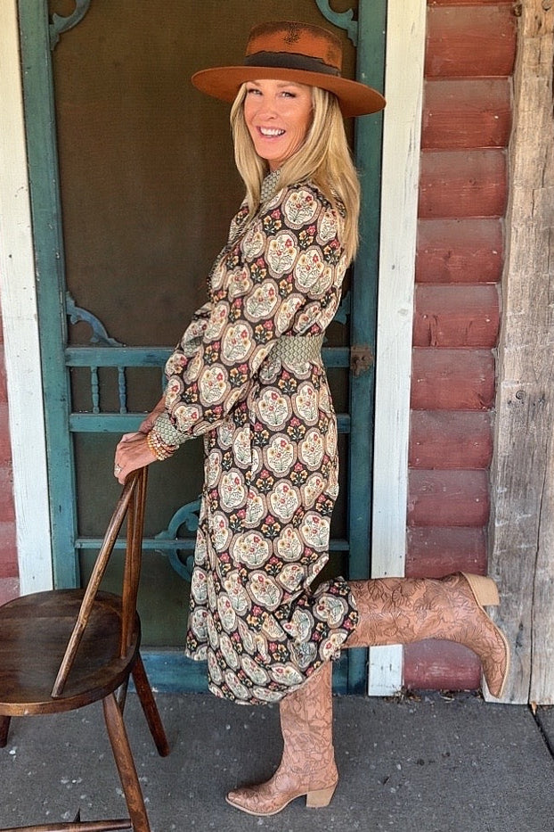 The Rosalie Cotton Maxi Dress