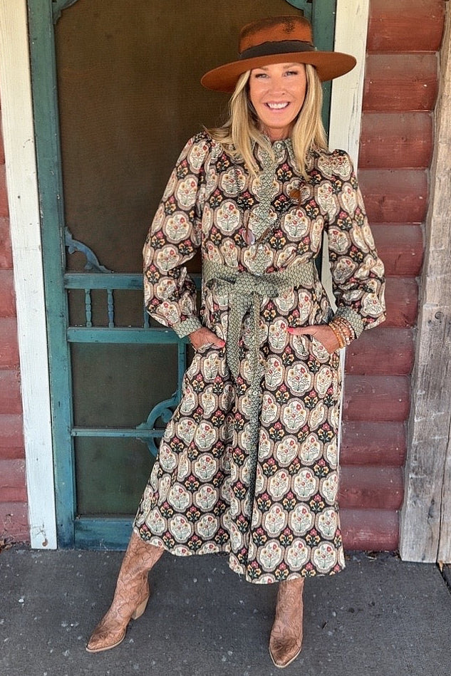 The Rosalie Cotton Maxi Dress