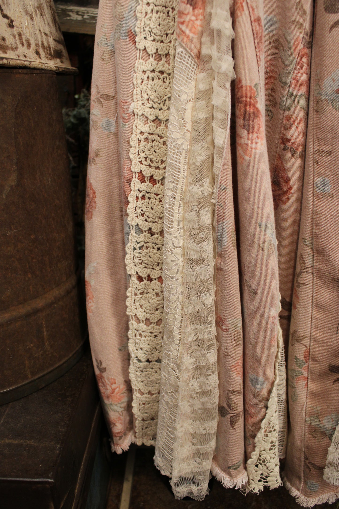 Petals And Lace Jeans