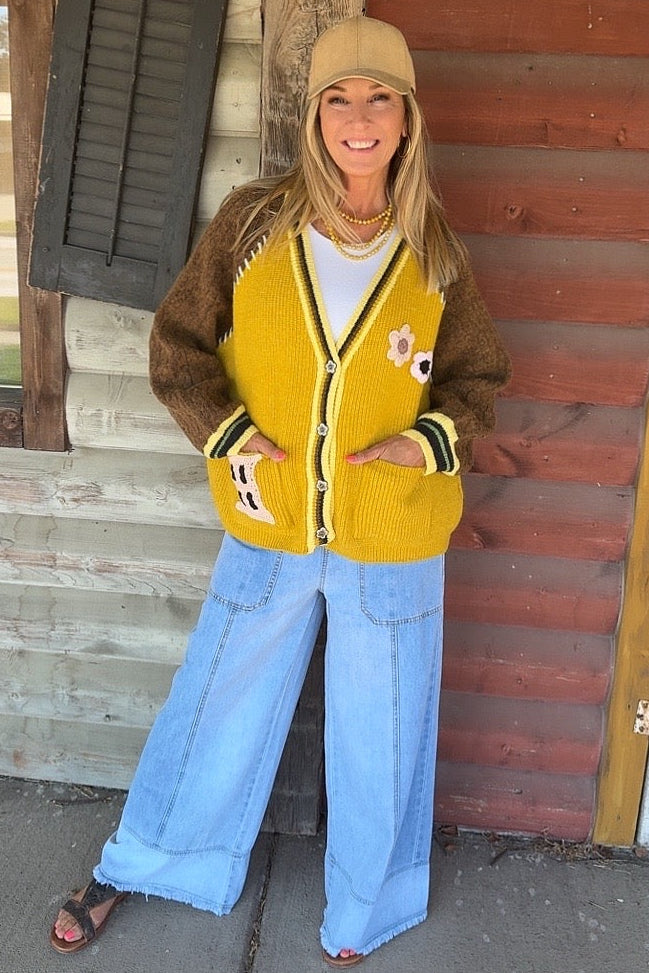 Harvest Daisy Cardigan