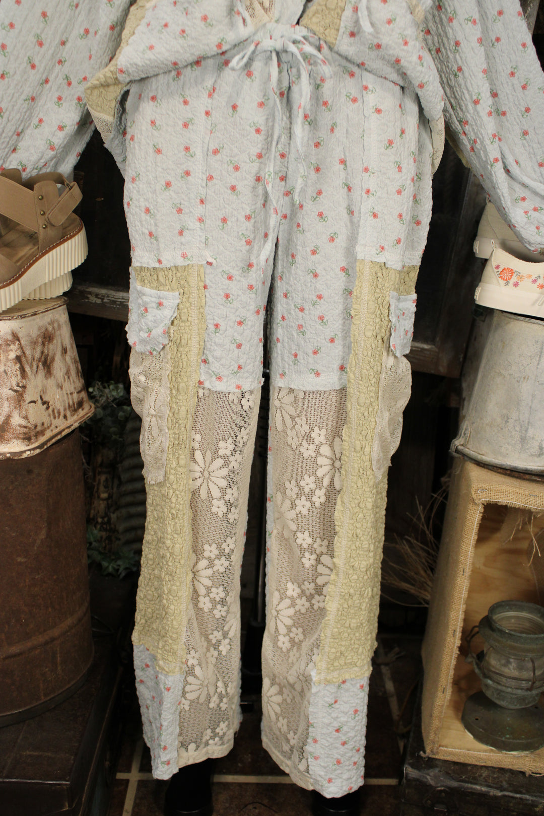 Petals And Lace Prairie Pants