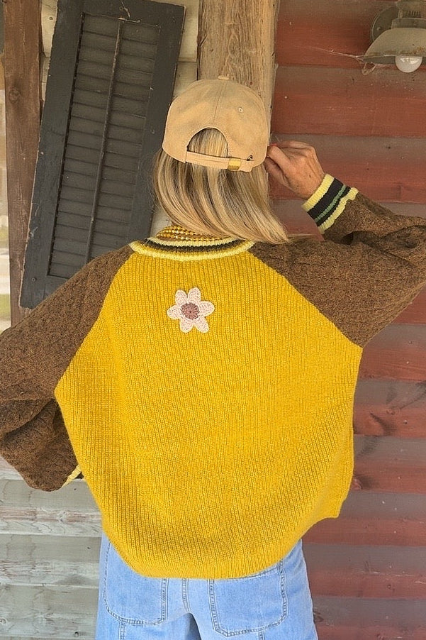 Harvest Daisy Cardigan