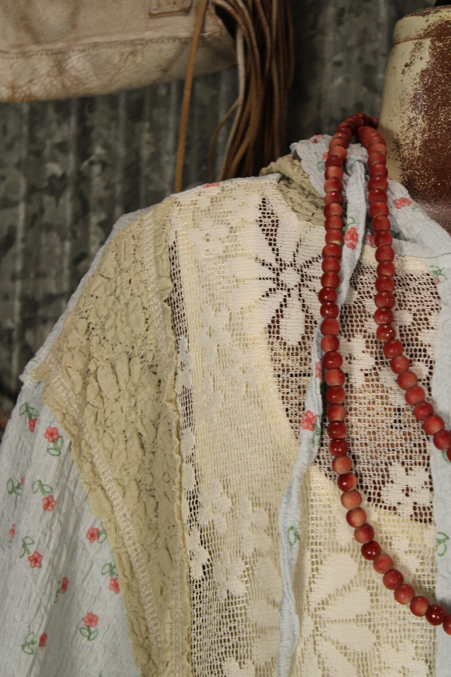 Petals And Lace Hooded Jacket