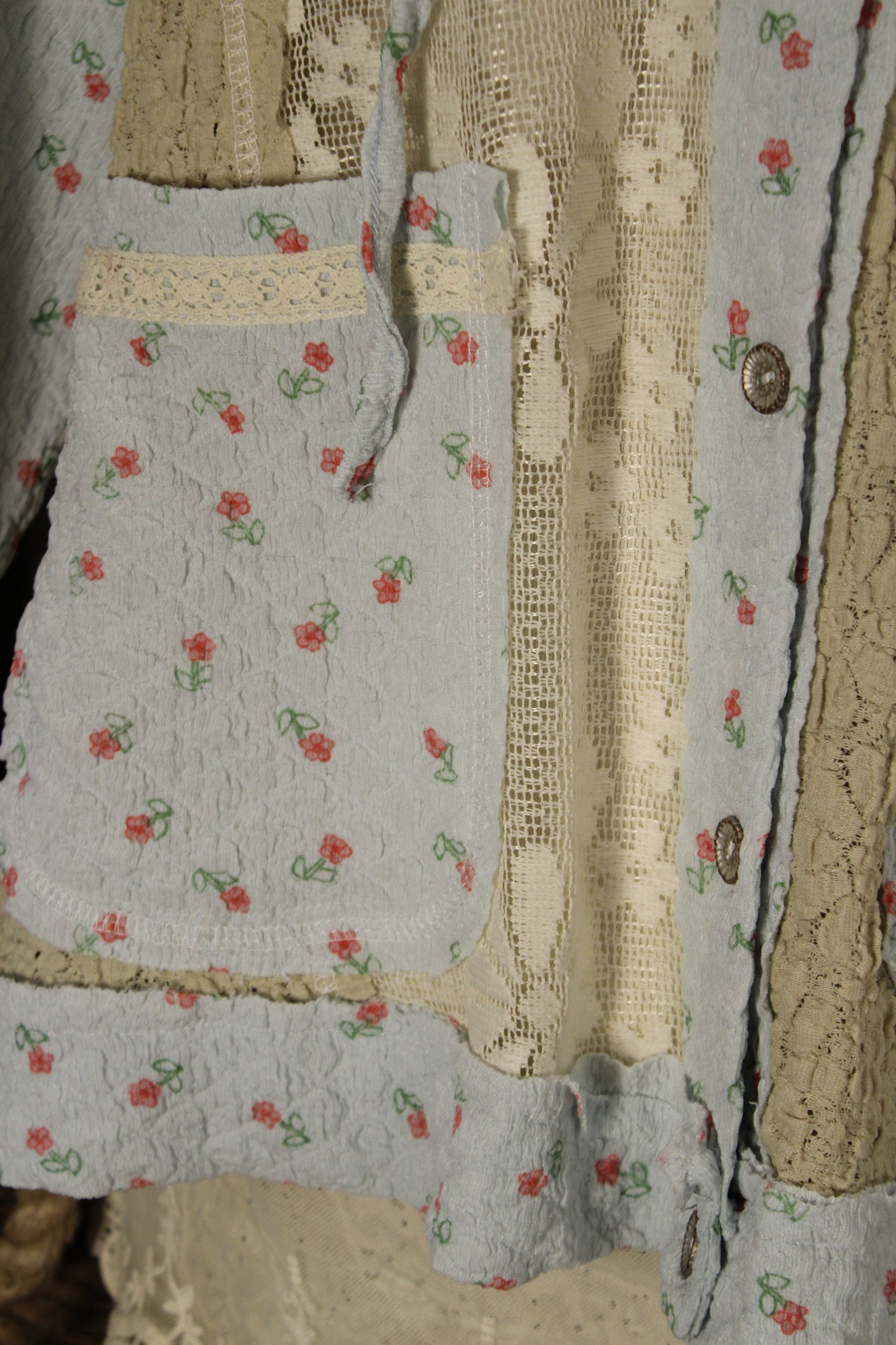 Petals And Lace Hooded Jacket