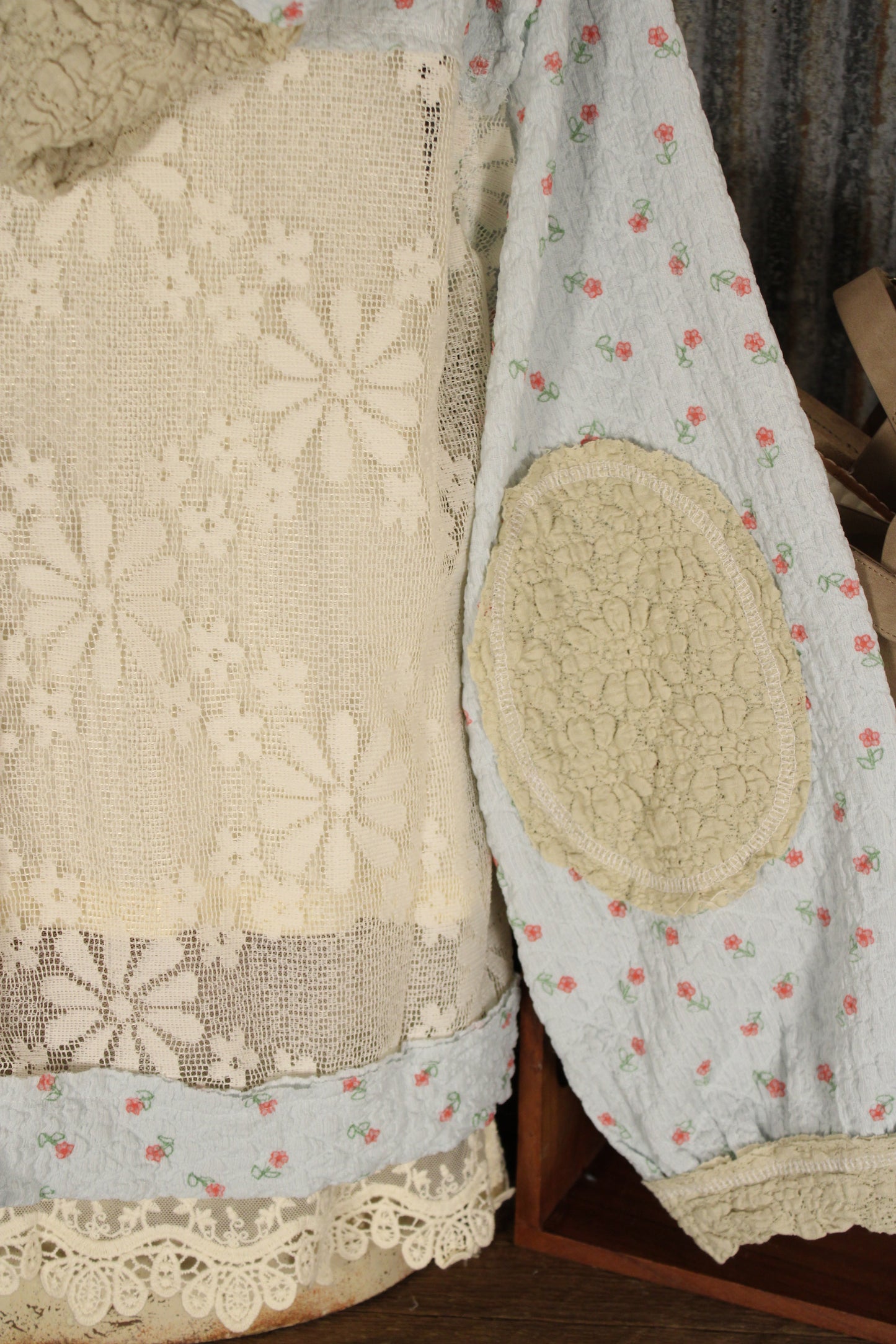 Petals And Lace Hooded Jacket