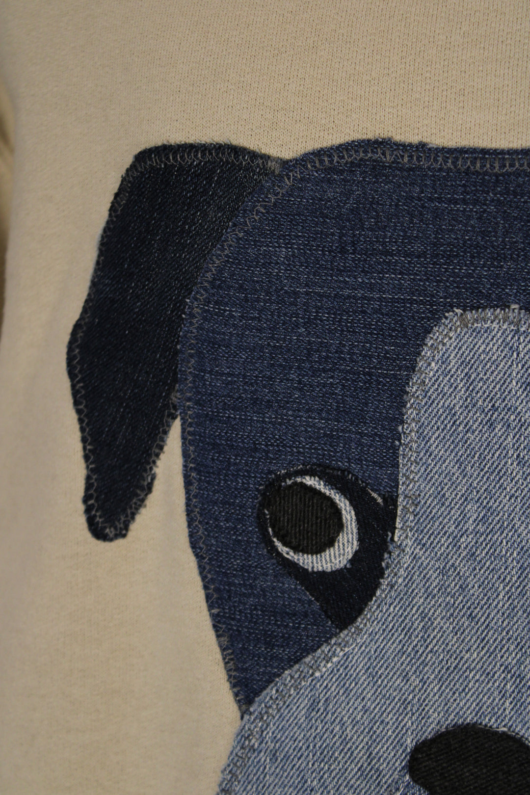 FGO Boxer Buddy Handmade Applique Sweatshirt