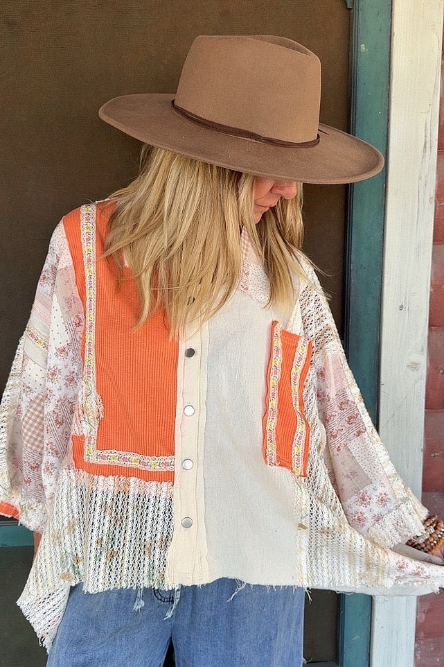 Georgia Breeze Oversized Cotton Top