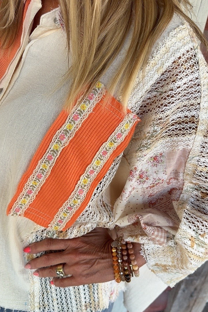 Georgia Breeze Oversized Cotton Top