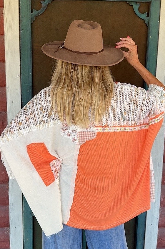 Georgia Breeze Oversized Cotton Top