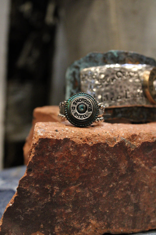 Shotgun Patina Ring