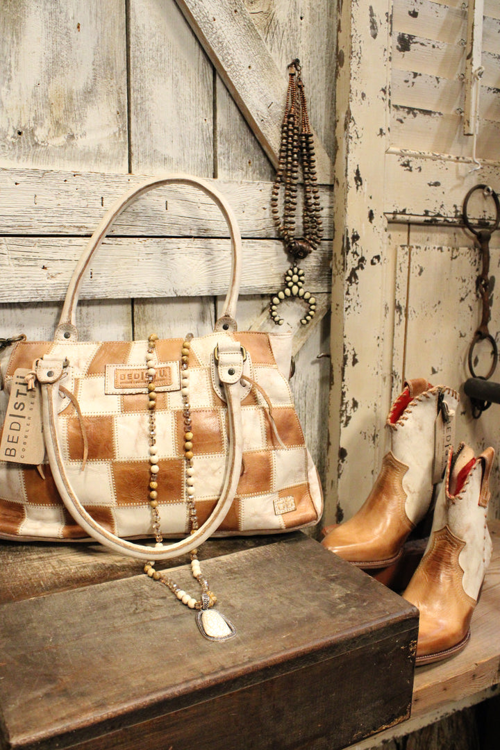 Bed|Stu Rockababy SL Nectar Lux Tan Rustic Handbag