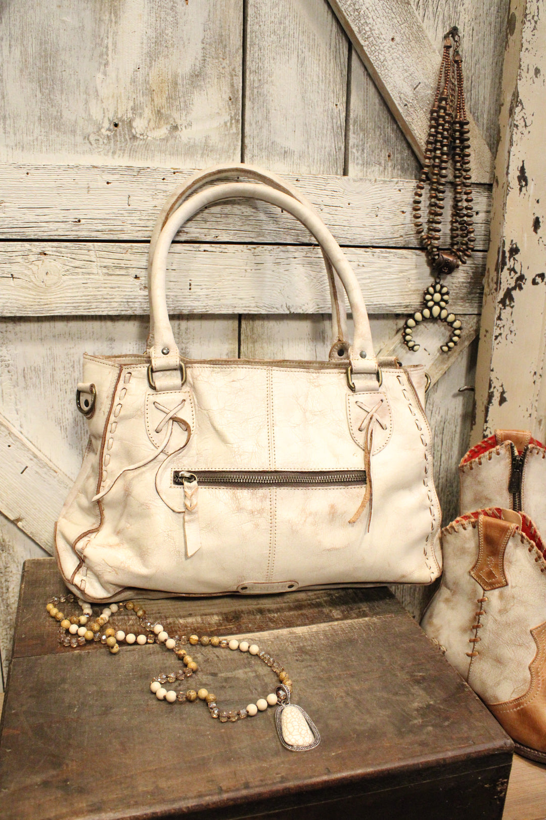 Bed|Stu Rockababy SL Nectar Lux Tan Rustic Handbag