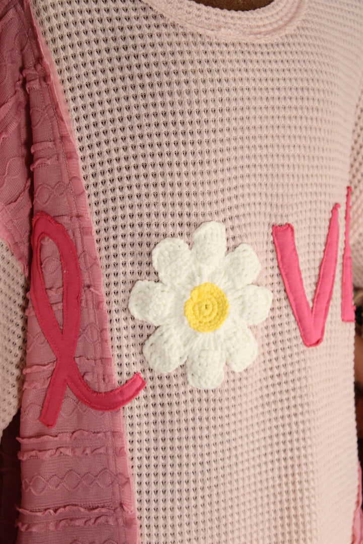 Daisy Love Candy Pink Blouse