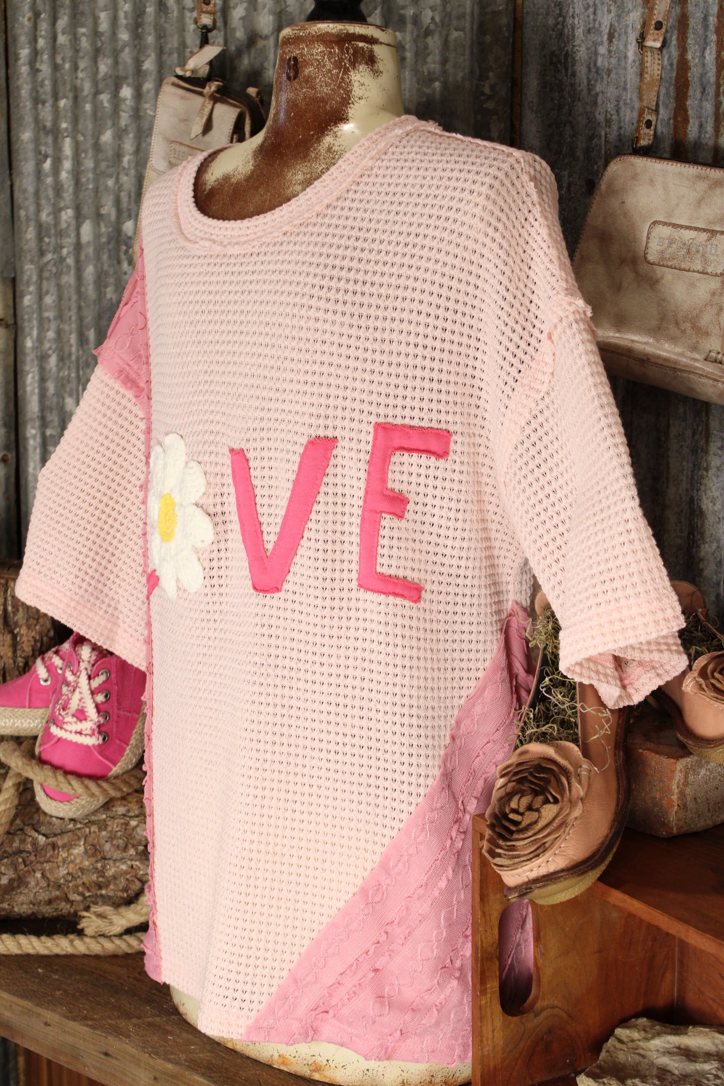 Daisy Love Candy Pink Blouse