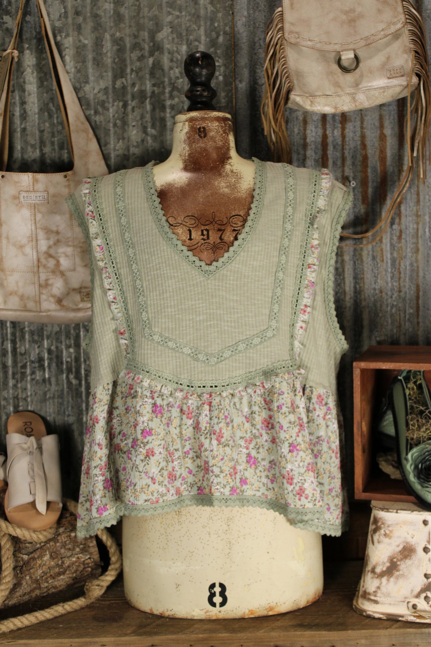 Willow Garden Sage Tank